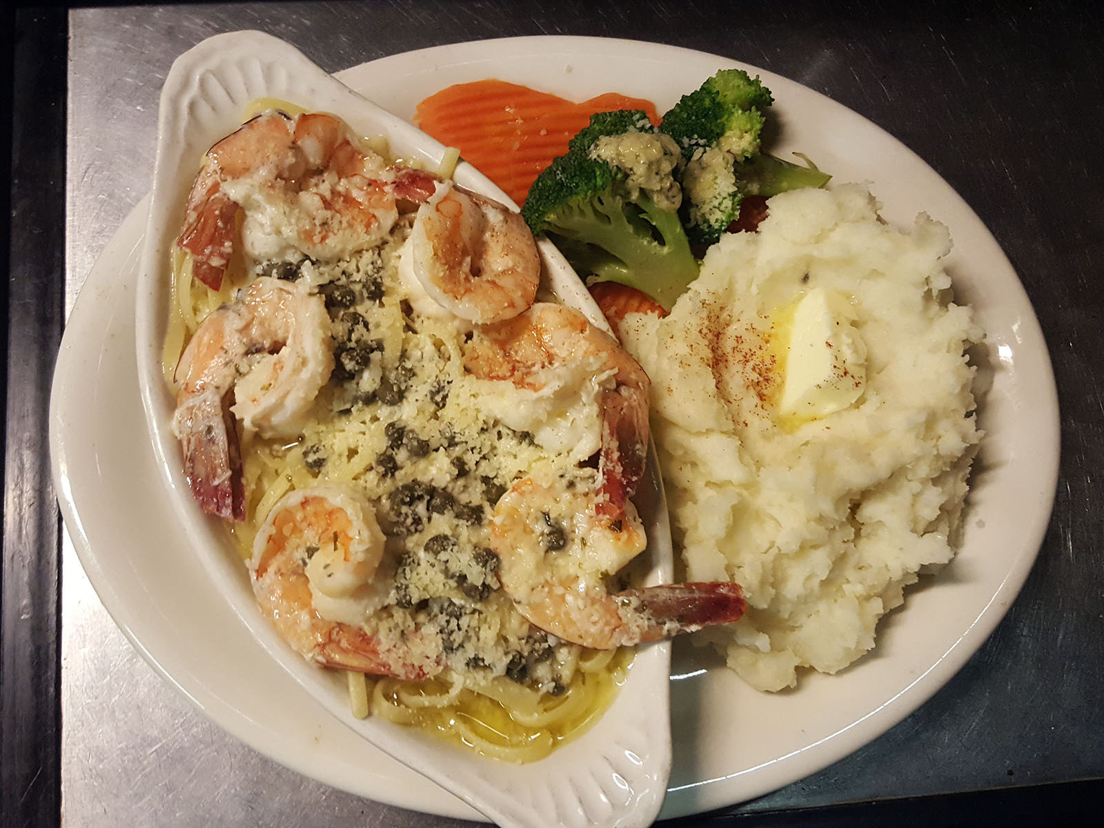 Shrimp Scampi – Old Stone Station Restaurant