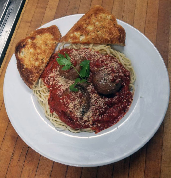 Spachetti Marinara with Meatballs
